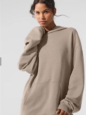 ALO chill vintage Gravel Wash Hoodie
